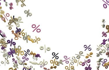 Poster - 3d sale discount as transparent
