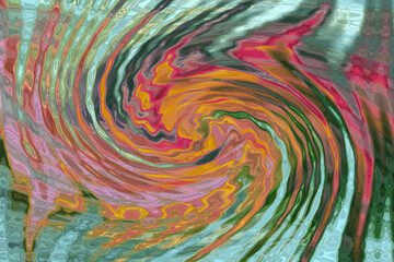 Fototapete - Abstract swirling colorful marble texture