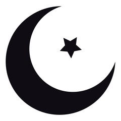 Poster - Moon vector illustration
