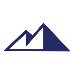 Poster - Mountain Vector Stock Illustration Design Template. Vector eps 10.