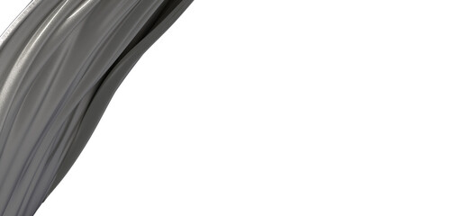 Fototapete - Sleek Simplicity: Brushed Metal Plate Background for Minimalistic Designs