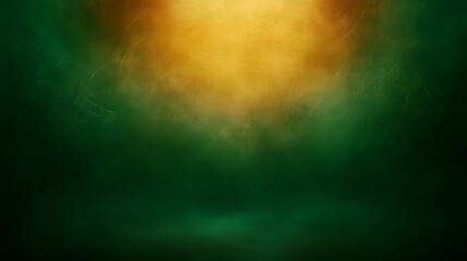 Poster - Vibrant gradient background featuring shades of green and orange, creating warm and inviting