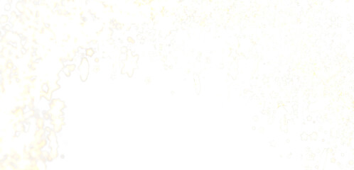 Poster - High-resolution image of an abstract white background featuring delicate yellow splatter patterns. Ideal for websites, presentations, and design projects.