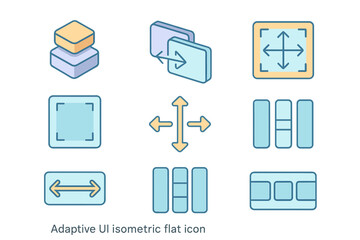 Poster - Adaptive ui icons for interface design and layout customization