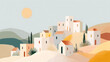 © 近我者富 - Mediterranean style village scenery