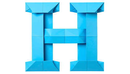 Poster - A large, three-dimensional letter 