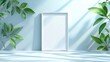 © Hey Creative - An empty frame mockup for add realism and context to digital designs, boost perceived value, save time and money on photography, and professionalize online presence by improving customer visualization