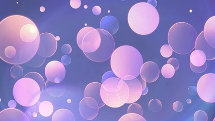 Poster - Glowing colorful bokeh bubbles are floating on a dark background, creating a mesmerizing and abstract visual effect, ideal for various multimedia projects