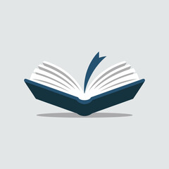 Poster - Open book icon vector illustration, Education sign, Education & E-Learning icon