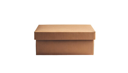 Poster - box on white background