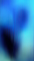 Poster - Embodying Tranquility With Serene Blue Hues and Rhythmic Vertical Lines to Inspire Calmness and Creativity in Digital Art Forms