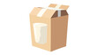 © Areena - Cartoon Milk Box Icon Vector Isolated - Professional High-Quality Image for Marketing Materials