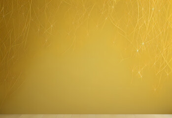 Poster - yellow light and simple background with color transition texturing and gradient designs and artistic showcasing fluid transitions visual lighter shade at the top to a deeper, richer at the bottom