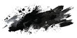 © DARK TRUST - black paint brush stroke isolated on white or transparent png. Bold Black Brush Stroke on White Background
