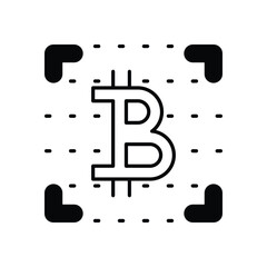 binary code icon vector