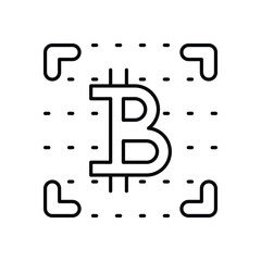 binary code icon vector