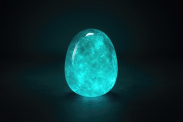 Aufkleber - Stunning Paraiba Tourmaline Gemstone Showcasing Vivid Blue Color and Unique Clarity