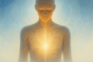 Poster - Emotional Recovery Energy Promoting Self Healing Through Inner Light and Harmony During Meditation