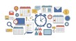 © renny - Illustrated time management tools and strategies