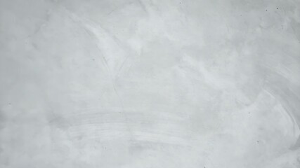 Poster - Light Gray concrete wall with textured surface, rough plaster background with abstract patterns ideal for interior design