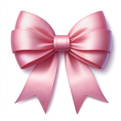 Poster - A glowing neon bow with a vibrant color gradient stands out against a dark, structured backdrop.