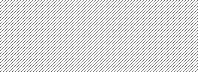 Poster - Seamless thin slash line pattern. Repeated diagonal lines background. Black and white angled linear wallpaper. Abstract tilted slanted stripes backdrop. Repeating oblique strip texture. Vector