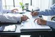 © Charlie's - Business People Meeting Design Ideas professional investor working new start up project. Concept. business planning in office.