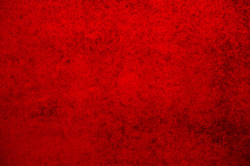 Leinwandbilder - Wall interior background, studio and backdrops show products.with shadow from window color Red background for text insertion and presentation product	