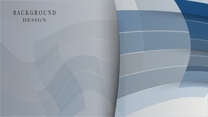 Wall Mural - Abstract blue background with modern corporate concept