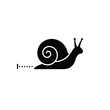 © dipu - Slow snail crawling motion icon design