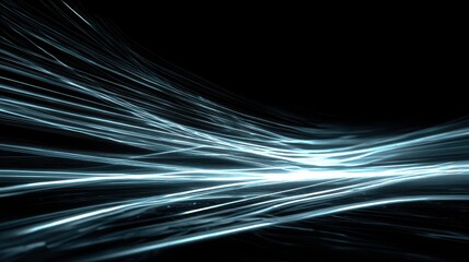 Aufkleber - Light trails against blackness background image