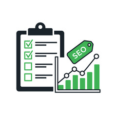 Poster - Checklist seo optimization strategy growth chart