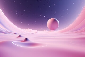 Wall Mural - astronomy nature purple space.