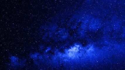 Canvas Print - milky way stars and constellations with a galaxy background.