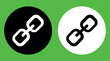 © Nasir55 - Chain Link Icon – Flat Vector Symbol of Connection and Unity
