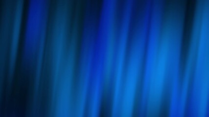 Poster - A smooth, abstract blue gradient background with soft diagonal light streaks creating a dynamic visual effect, abstract texture gradient motion background animation.