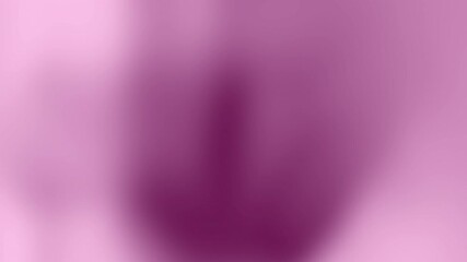 Poster - A soft, abstract pink and purple blur creates a dreamy, gentle background with no distinct object or subject, abstract texture gradient motion background animation.