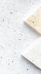 Aufkleber - Abstract Grey and Beige Concrete Block Texture Background