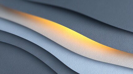 Aufkleber - Abstract Layered Rhombus Structure with Ambient Light