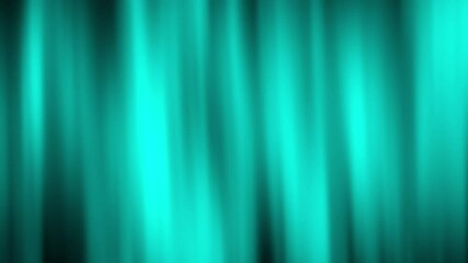 Poster - A glowing teal abstract background with vertical light streaks and a smooth, blurred texture, abstract texture gradient motion background animation.