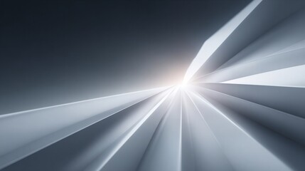 Aufkleber - Abstract Motion Blur Tunnel with Bright Light Rays