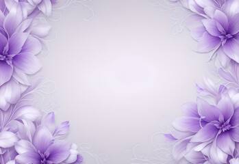 Poster - purple light and simple background with color transition texturing and gradient designs and artistic showcasing fluid transitions visual lighter shade at the top to a deeper, richer at the bottom	