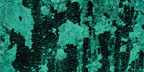 Aufkleber - Abstract mosaic textured background with areas of muted teal green colors and darker black sections for a digital artwork design element