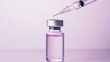 © Chaweewan - Isolated sterile needle extracting botox from a transparent vial for cosmetic use