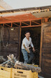 © francescosgura - boy arranges wood in the boxes