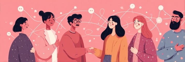 Poster - Ways to Reach out as a Friend to Support Each Other and Build Connections in a Warm and Welcoming Environment