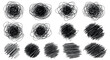 © ElcinSoft - Hand Drawn Scribble & Hatching Texture Set - Vector Sketch Elements