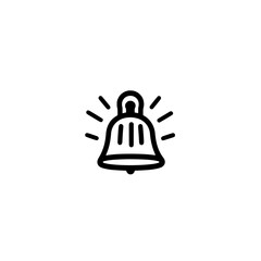 Poster - vector illustration of a bell