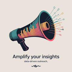 Poster - Data driven outreach amplified insights marketing communication