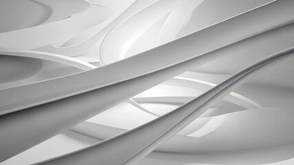 White Abstract Modern Background. motion video.